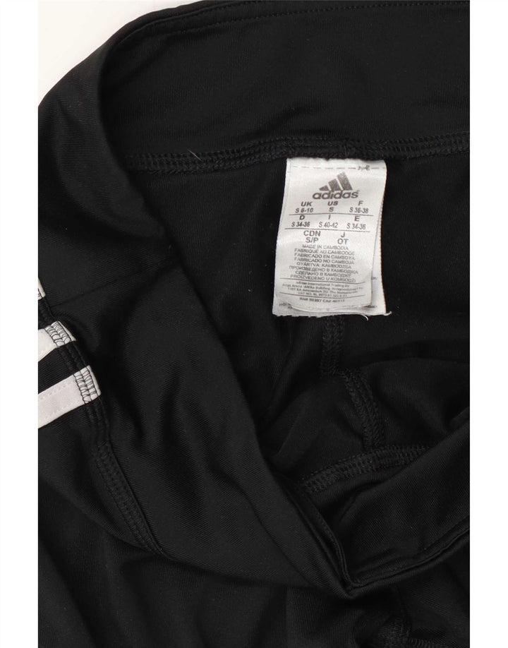 Γυναικείο κολάν Adidas UK 8/10 Μικρό μαύρο πολυεστέρα
