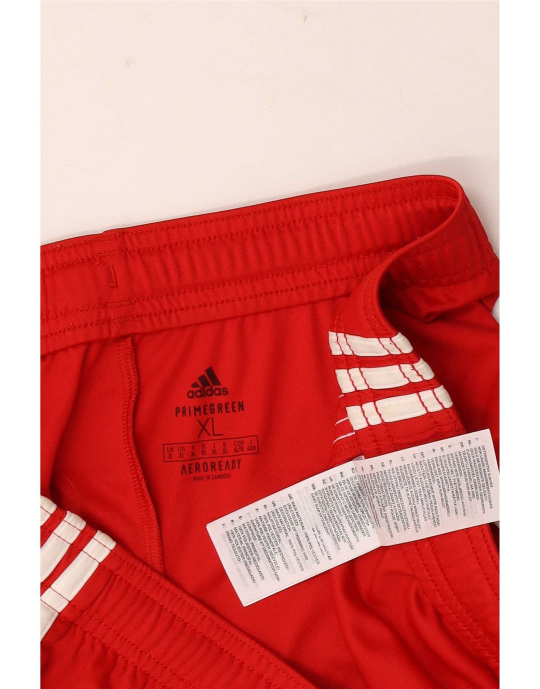 Adidas Ανδρικό Aeroready Σορτς XL κόκκινο πολυεστέρα