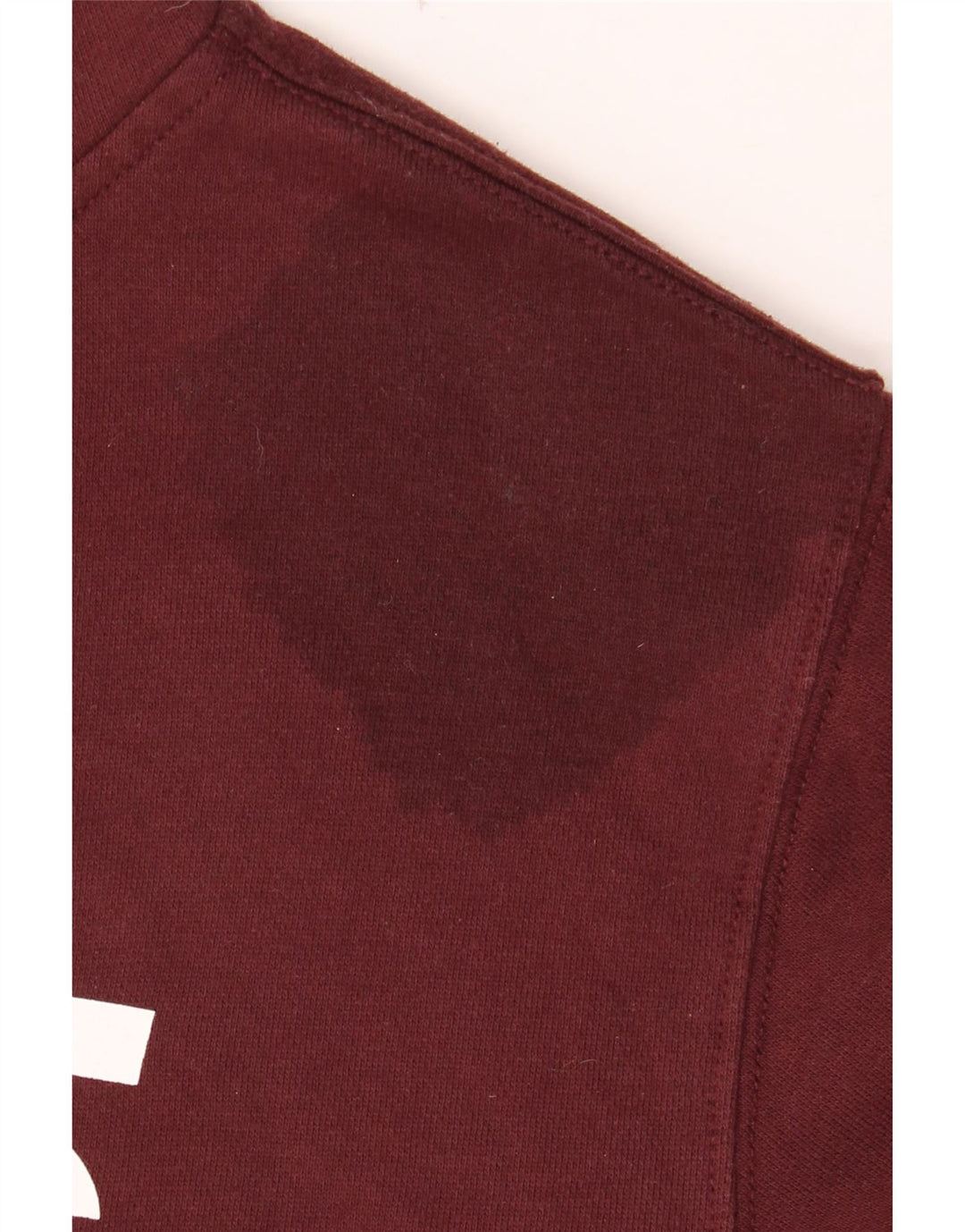 Ανδρικό γραφικό κουκούλα VANS Μικρό βαμβακερό μπορντό