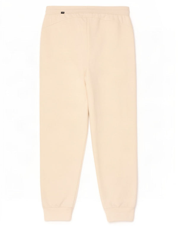 Puma Γυναικεία φόρμα παντελόνι Joggers UK 10 Small White Cotton