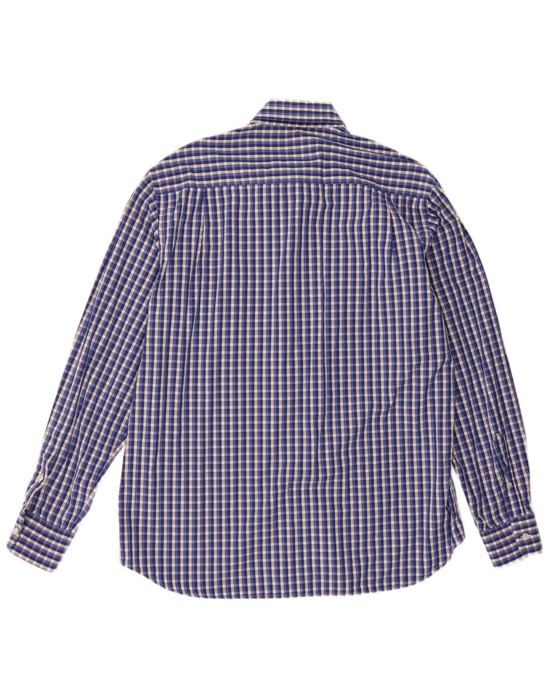 Ανδρικό πουκάμισο Paul & Shark 42 Large Blue Check Cotton
