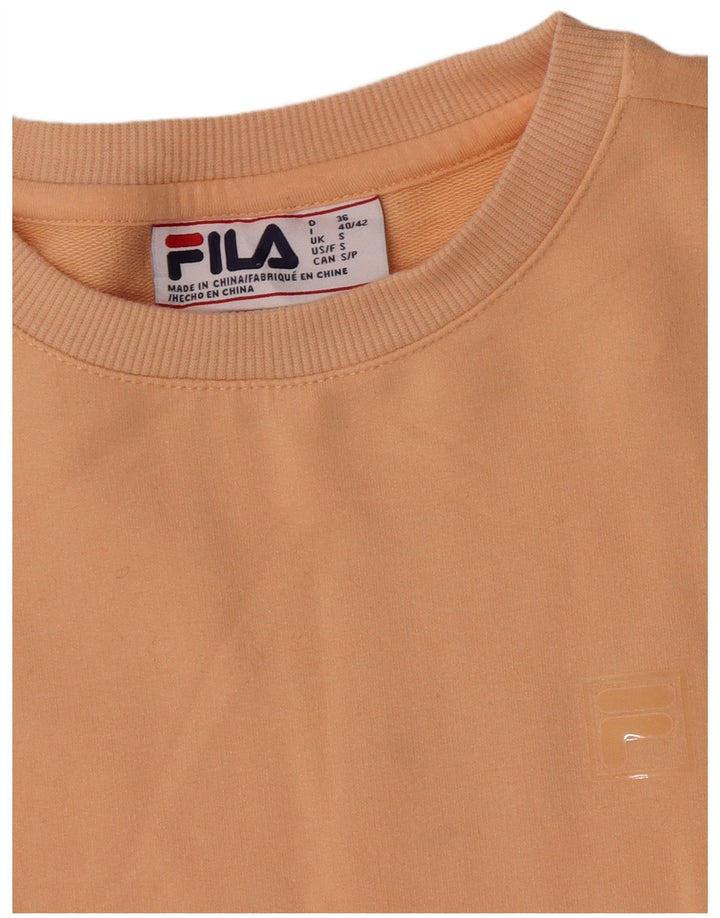 Fila Γυναικείο Φούτερ μεγάλου μεγέθους Jumper UK 10 Small Pink