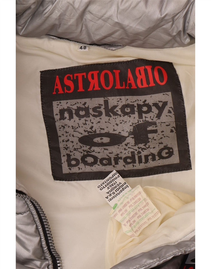 Astrolabio Ανδρική επένδυση Gilet IT 48 Medium Silver Polyamide