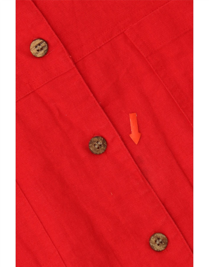 Cristopher & Banks Γυναικείο Bomber Jacket UK 16 Large Red Len