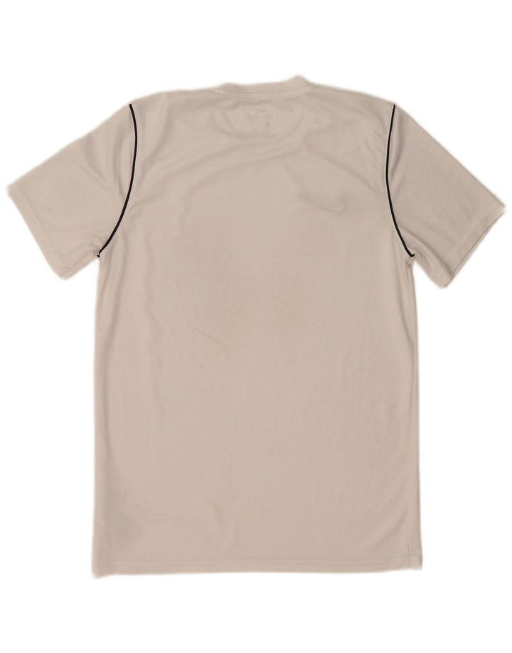 Ανδρικό T-Shirt Nike Dri Fit, μεσαίο λευκό πολυεστέρας