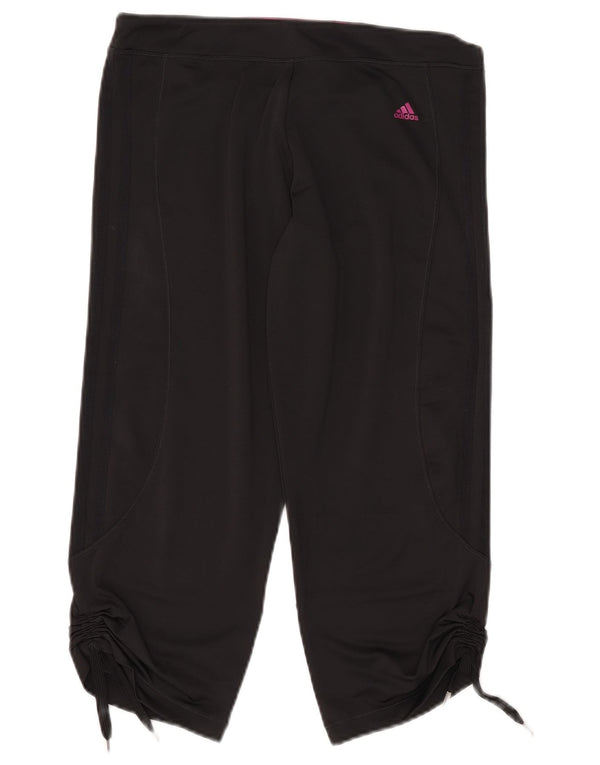 Γυναικεία αθλητική φόρμα Adidas Climalite Capri UK 16 Large Black