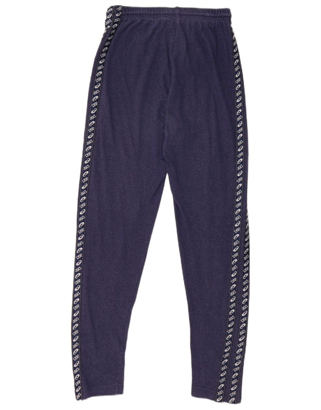 ASICS Womens Graphic Short Sleeve Full Tracksuit UK 14 Medium  Navy Blue
