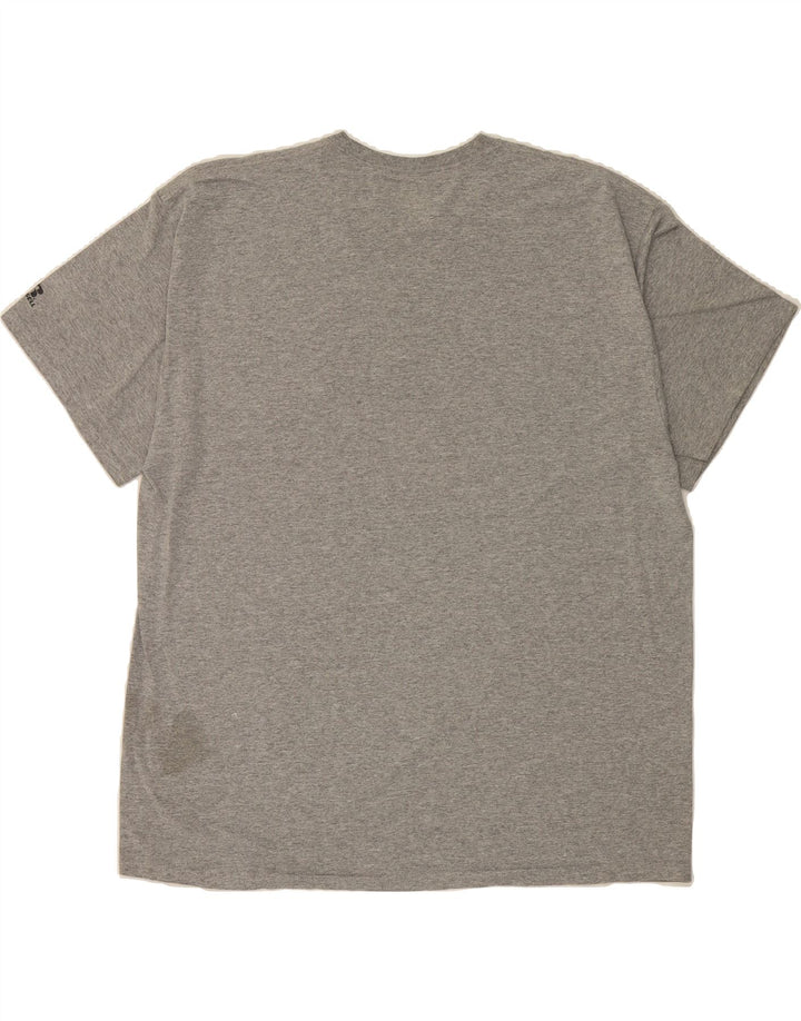 RUSSELL ATHLETIC Mens T-Shirt Top 2XL Grey Vintage Russell Athletic and Second-Hand Russell Athletic from Messina Hembry 