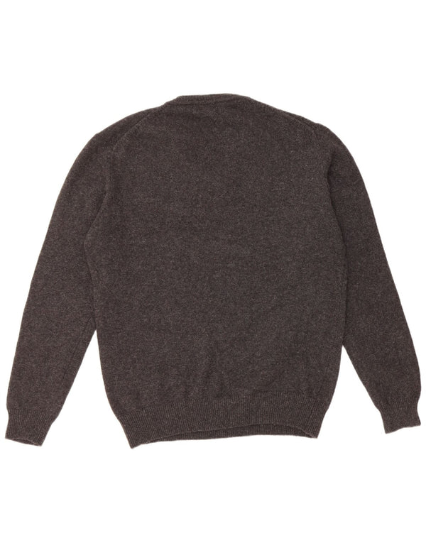 Ανδρικό πουλόβερ Fila με V λαιμόκοψη XL Μαύρο μάλλινο