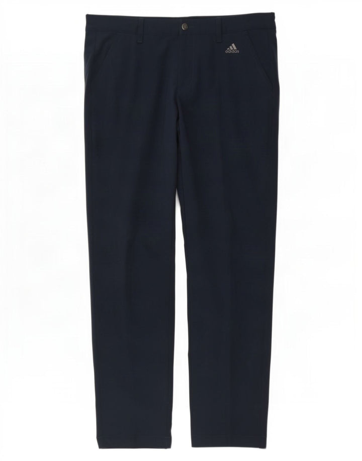 Ανδρικό παντελόνι Chino Adidas Slim W34 L32 Navy Blue Polyester