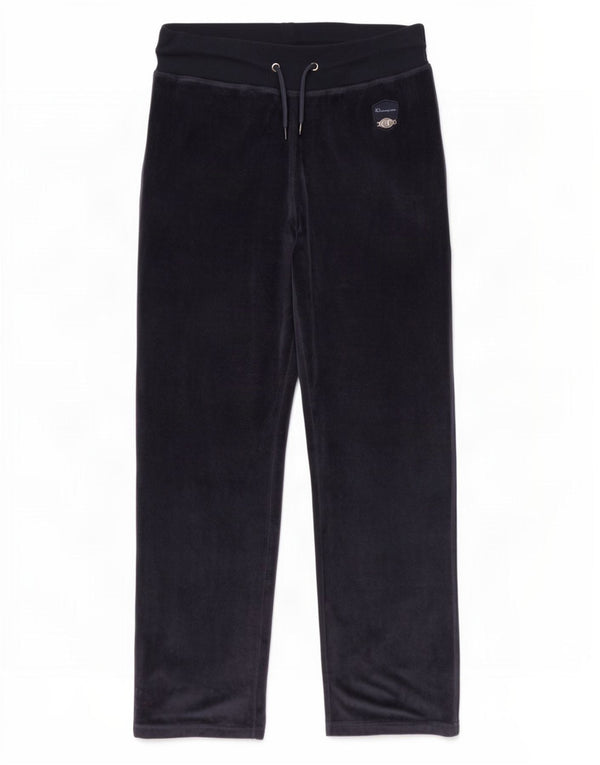 Champion Γυναικεία βελούδινη φόρμα παντελόνια UK 14 Medium Navy Blue