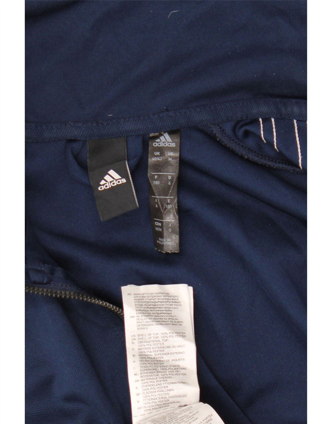 Ανδρική φόρμα ADIDAS Top Jacket UK 40/42 Medium Navy Blue Polyester