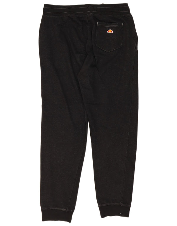 Ellesse Γυναικεία φόρμα γραφικής φόρμας παντελόνι Joggers UK 20 2XL Μαύρο βαμβακερό