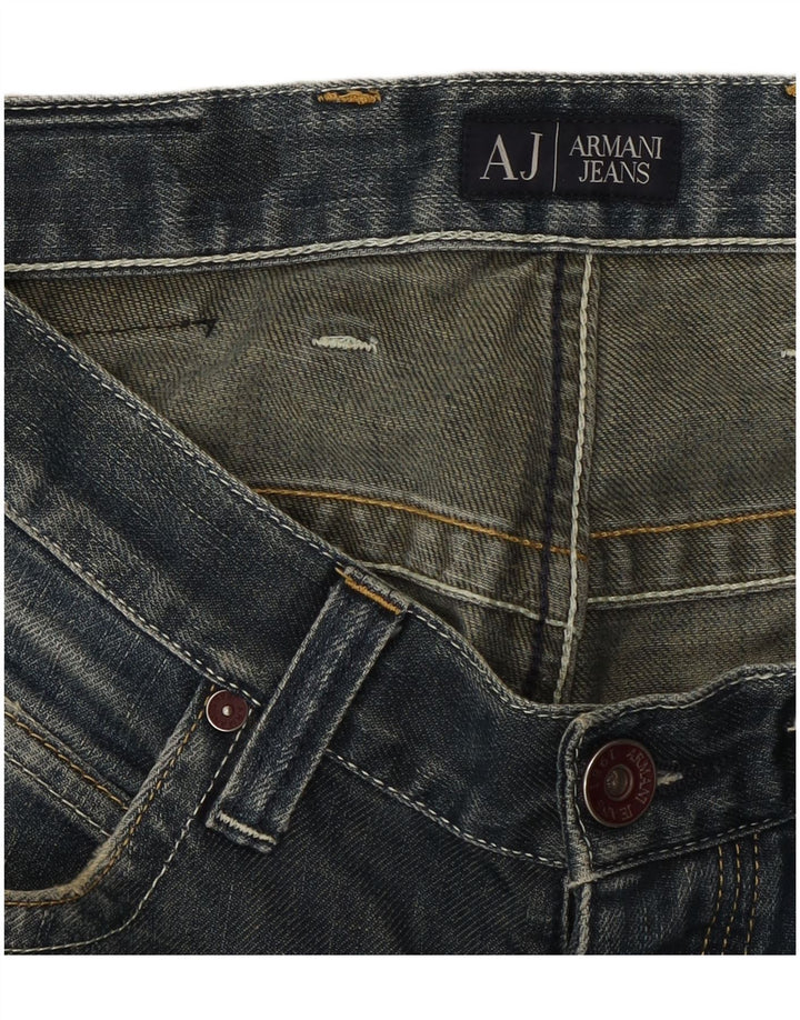 Armani Γυναικείο Bootcut Jeans W30 L32 Μπλε βαμβακερό