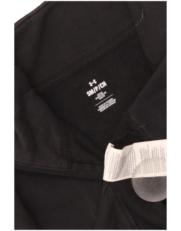 Under Armour Γυναικείο φούτερ με φερμουάρ με λαιμόκοψη Jumper UK 10 Small Black