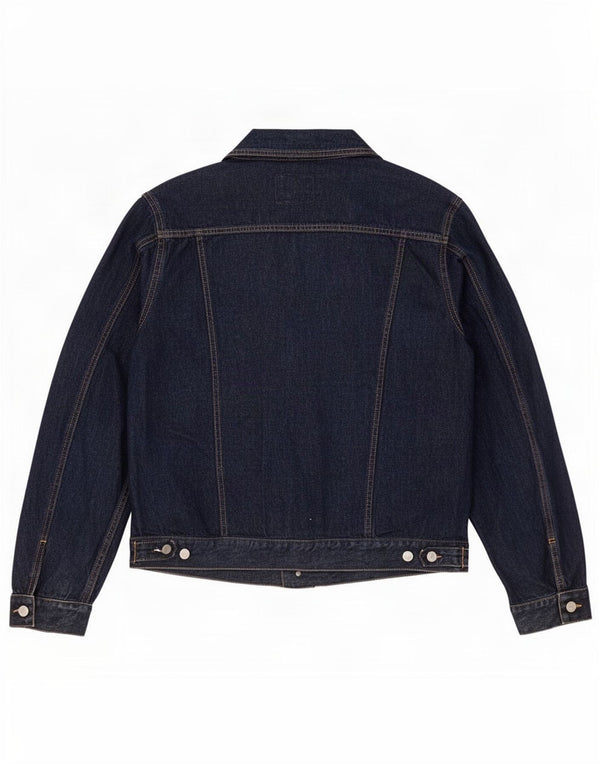 Benetton Γυναικείο Τζιν Μπουφάν UK 18 XL Navy Blue