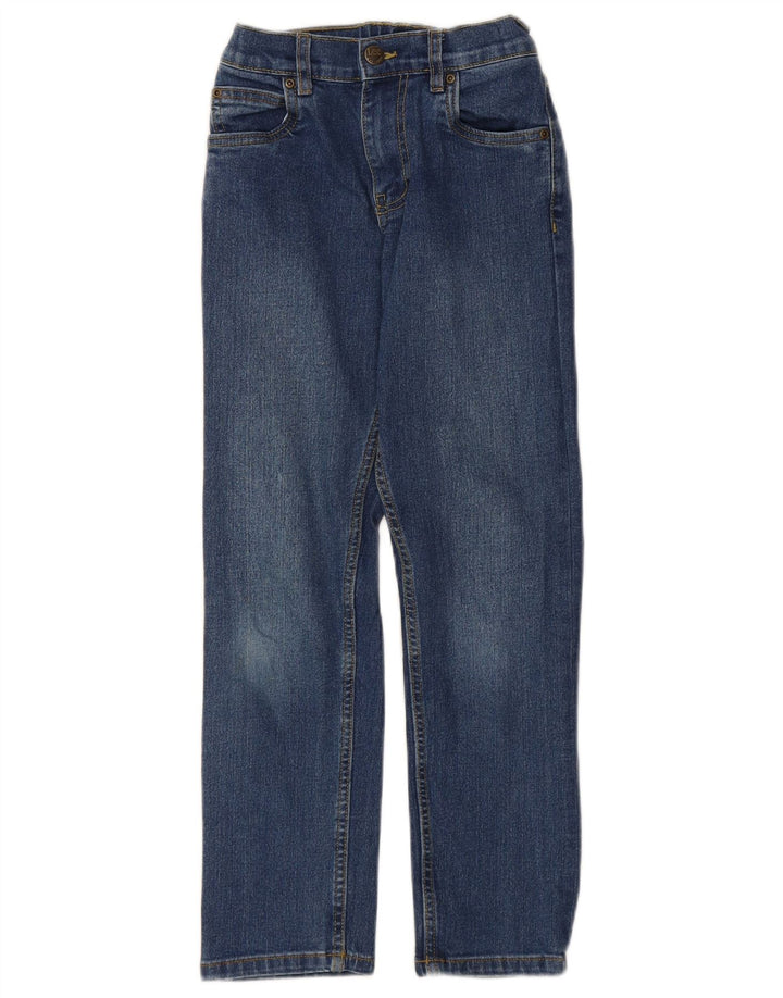 LEE Boys Straight Jeans 10-11 Years W22 L24 Blue Cotton