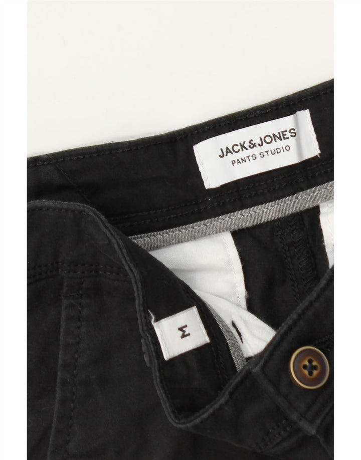 Ανδρικό σορτς Chino Jack & Jones Medium W32 Μαύρο
