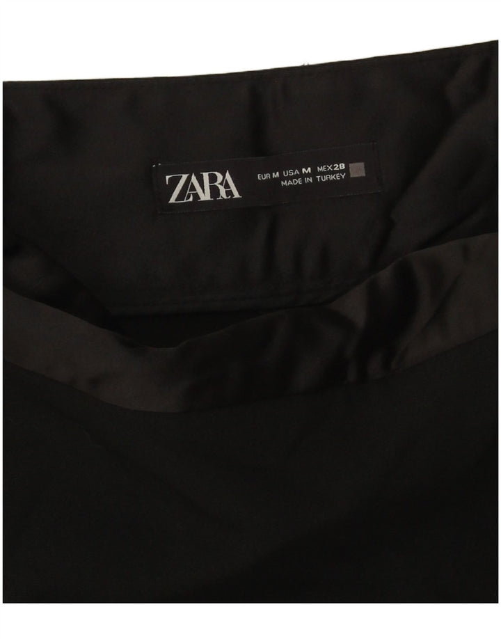 Zara Γυναικείο Σορτς Casual Medium W28 Μαύρο