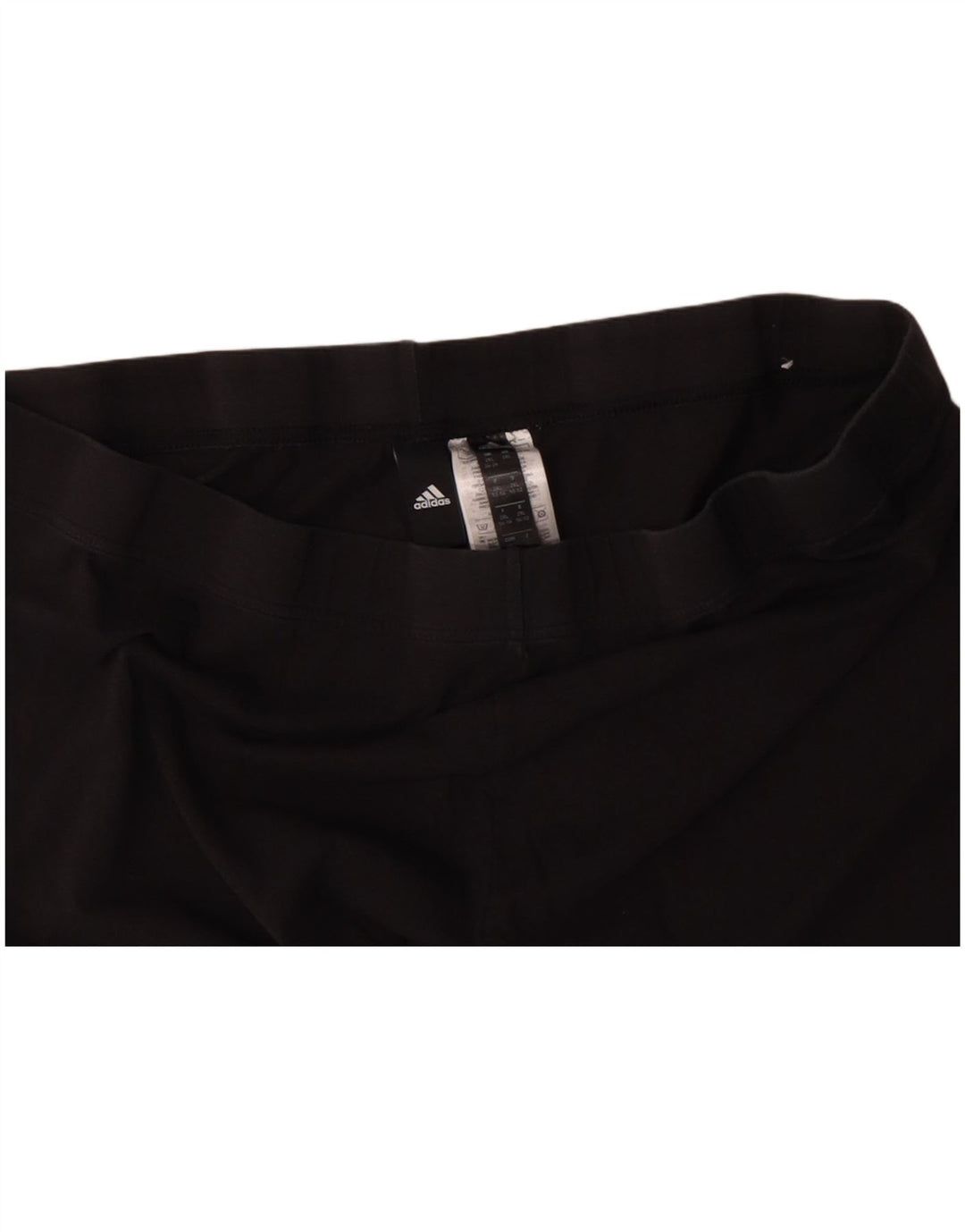 Γυναικεία γραφικά κολάν ADIDAS UK 24/26 2XL Μαύρο βαμβακερό