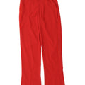 Zara Γυναικείο παντελόνι Chino Bootcut Small W26 L33 Red Polyester