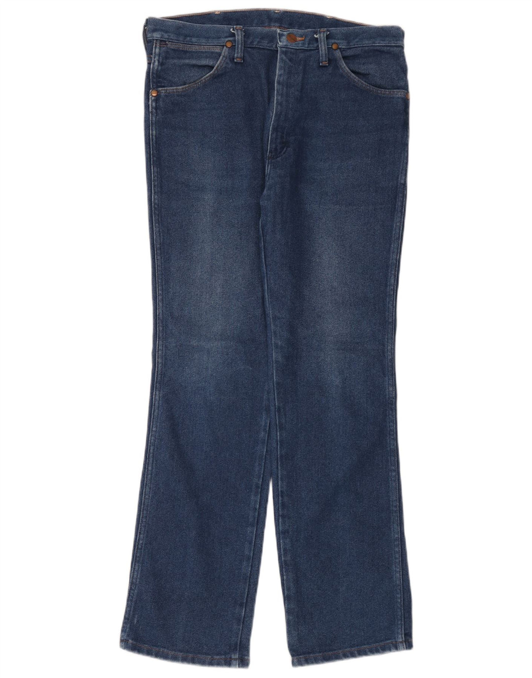 Ανδρικό τζιν Wrangler ίσιο W33 L30 Μπλε βαμβακερό