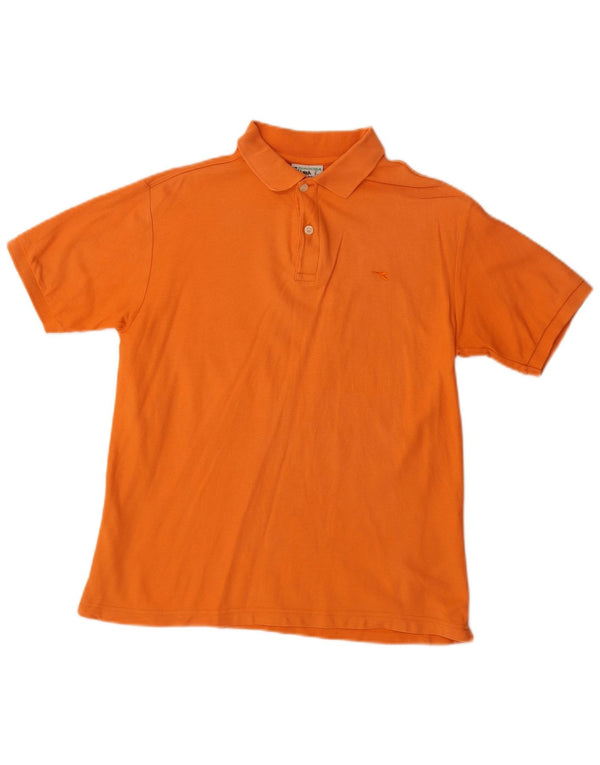 Diadora Boys Polo πουκάμισο 13-14 ετών πορτοκαλί βαμβακερό