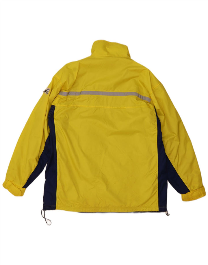 Adidas Ανδρικό μπουφάν βροχής UK 42 XL Yellow Colourblock