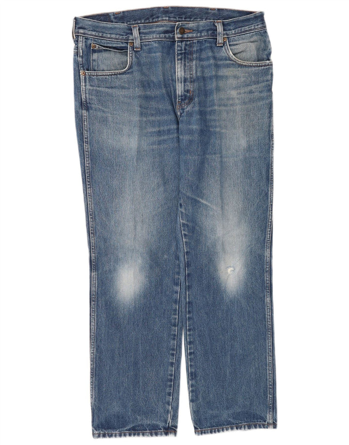 Ανδρικό τζιν ίσιο Wrangler Regular Fit W36 L30 Μπλε βαμβακερό