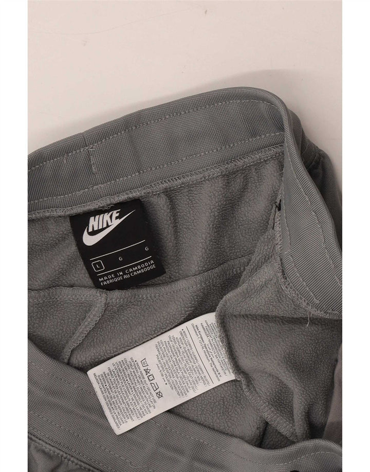 Ανδρική φόρμα αθλητικής φόρμας Nike γραφική, Joggers μεγάλο γκρι πολυεστέρα