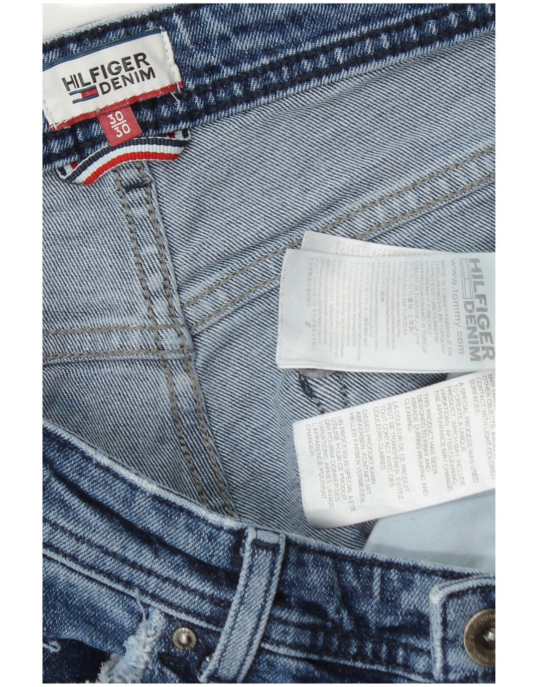 Tommy Hilfiger Γυναικείο Slim Jeans W30 L25 Blue Cotton