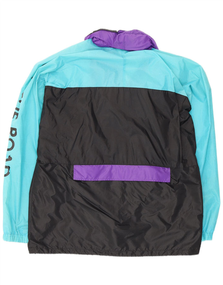 K-Way Ανδρικό γραφικό πουλόβερ Rain Jacket UK 40 Large Black Colourblock