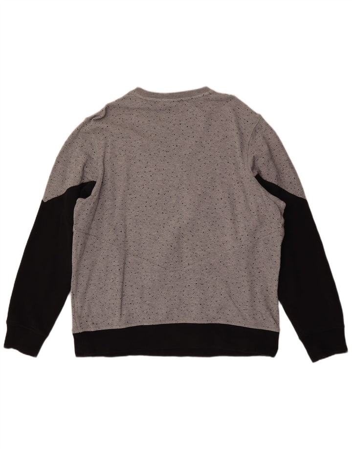 Ανδρικό γραφικό φούτερ Nike Jumper XL Γκρι χρώματος βαμβακερό