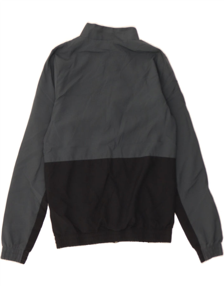 UMBRO Boys Tracksuit Top Jacket 11-12 Years Large Black Colourblock Vintage Umbro and Second-Hand Umbro from Messina Hembry 