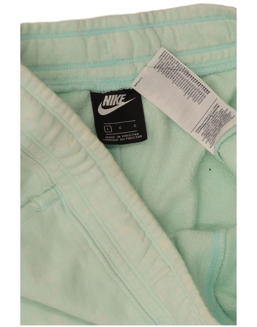Ανδρικό αθλητικό σορτς Nike μεγάλο πράσινο βαμβακερό