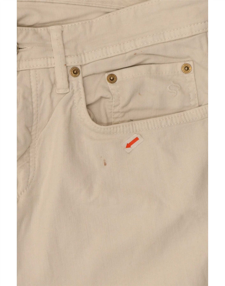 SIVIGLIA Γυναικείο Slim Jeans W33 L33 Λευκό βαμβακερό