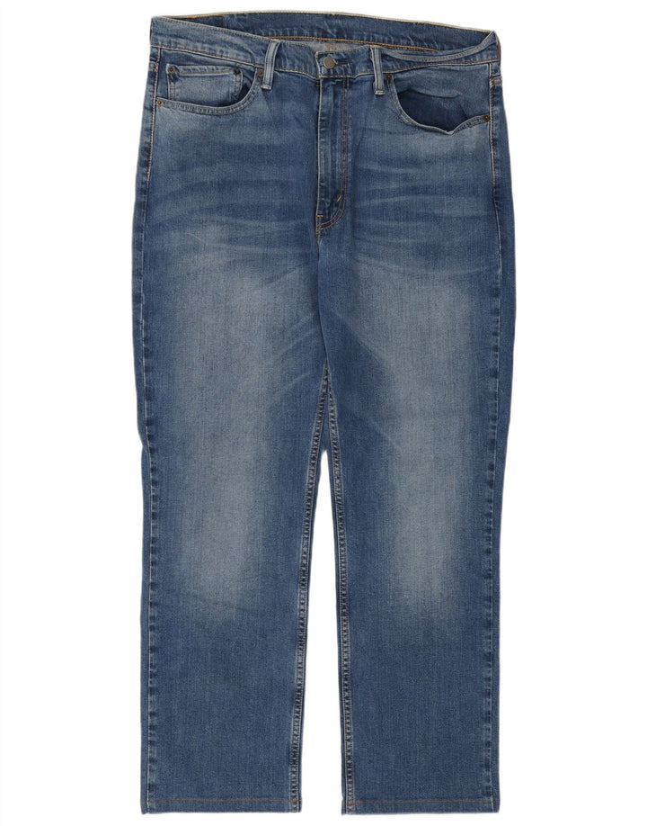 Levi's Mens 514 Straight Jeans W38 L32 Μπλε Βαμβακερό