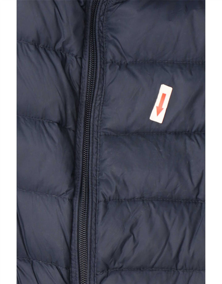 Benetton Γυναικείο μπουφάν με επένδυση UK 10 Small Navy Blue