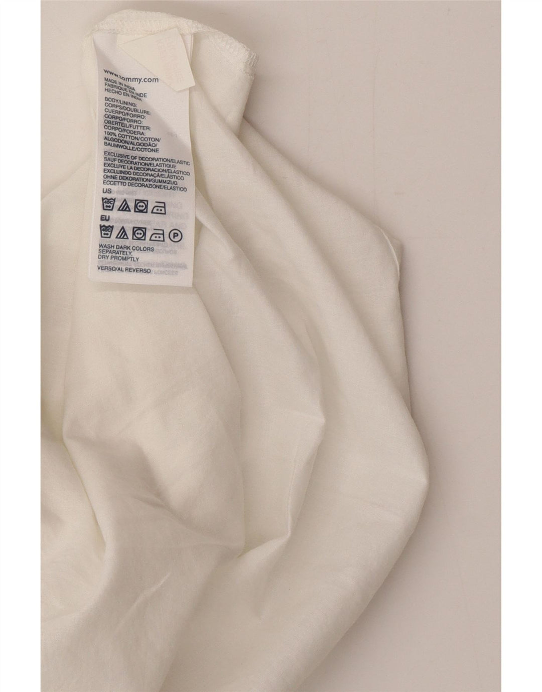 Tommy Hilfiger Γυναικείο Sundress UK 8 Small White Check Cotton