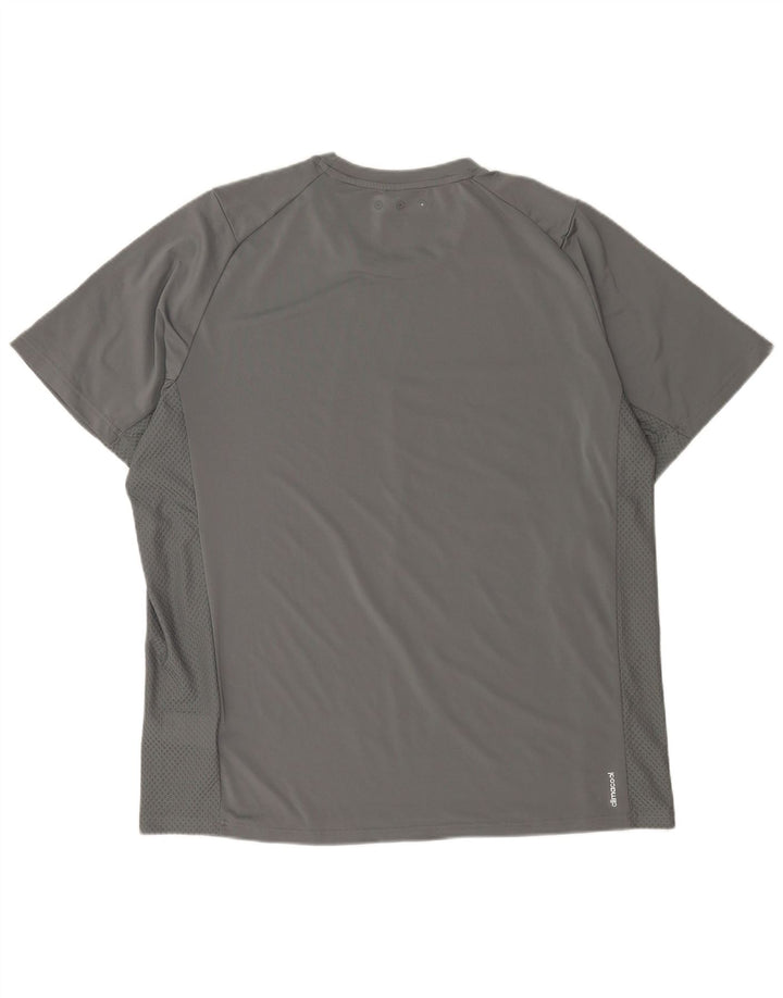 Ανδρικό T-Shirt Adidas Climacool Top XL Grey Polyester