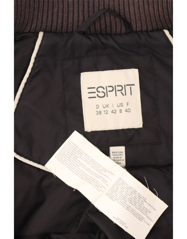Esprit Γυναικεία επένδυση Gilet UK 12 Μεσαίου Μαύρου Πολυεστέρα