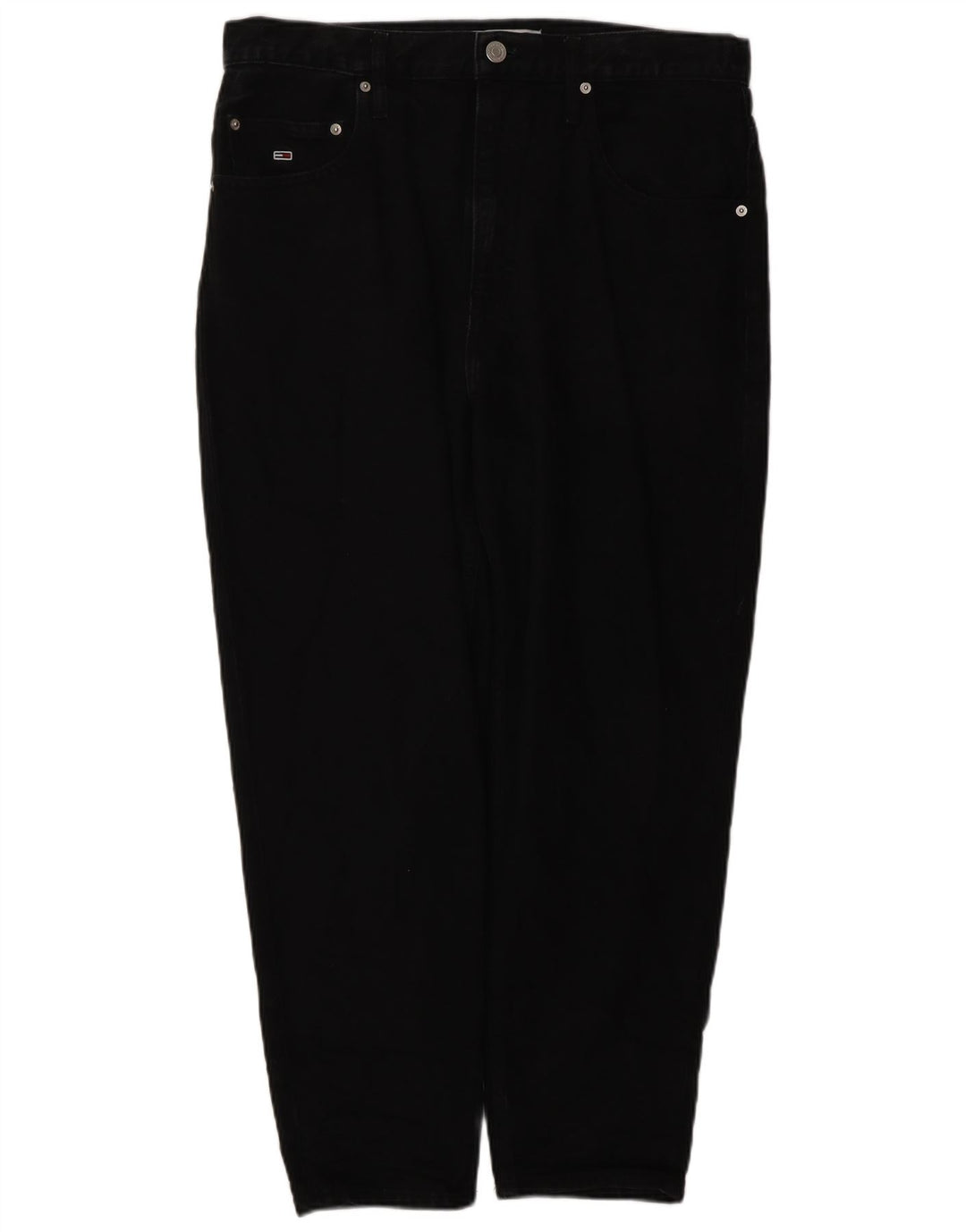 TOMMY HILFIGER Ανδρικό τζιν κωνικό W34 L26 Μαύρο βαμβακερό