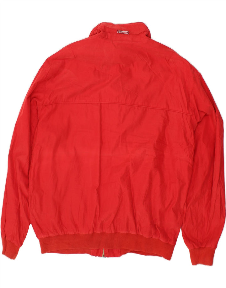 INVICTA Mens Bomber Jacket UK 44 2XL Red Polyester Vintage Invicta and Second-Hand Invicta from Messina Hembry 
