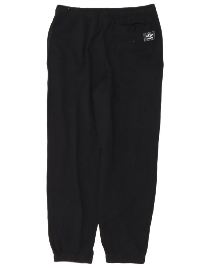 Ανδρική φόρμα Umbro Παντελόνι Joggers Μεσαίο μαύρο βαμβακερό