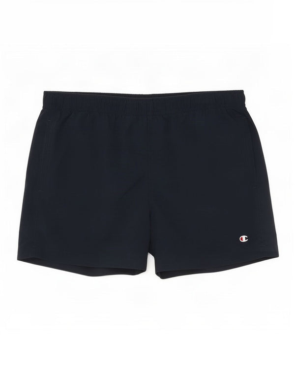 Ανδρικό σορτς κολύμβησης Champion μεγάλο Navy Blue Polyamide