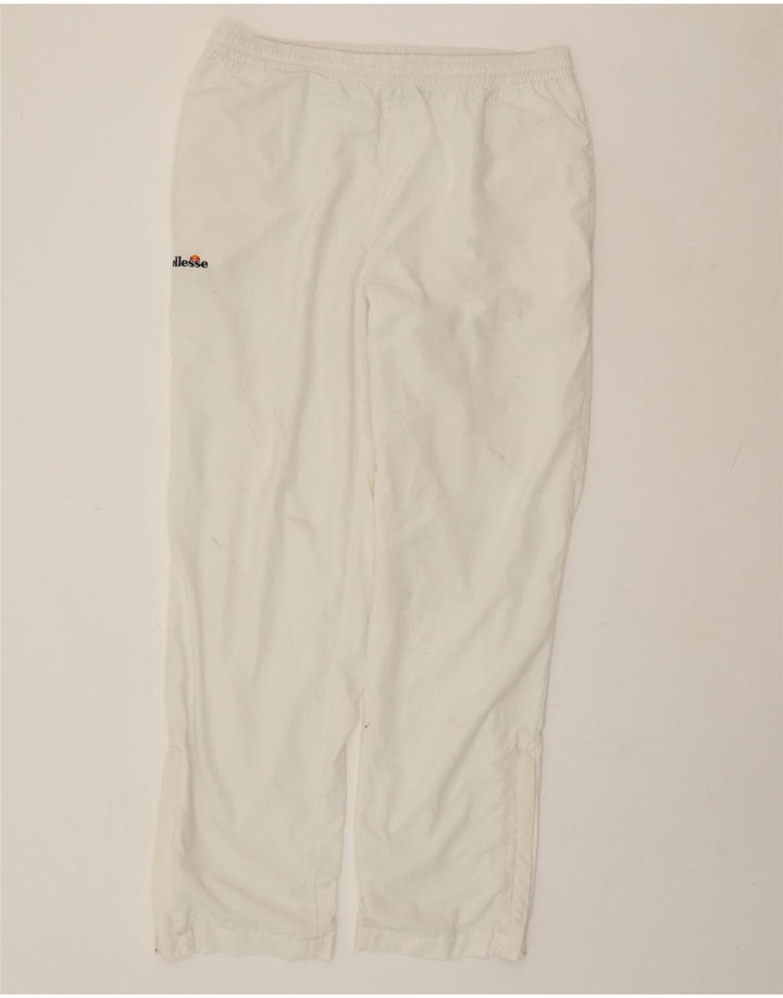 Ανδρική φόρμα ELLESSE Παντελόνι IT 52 XL Λευκό Πολυεστέρας
