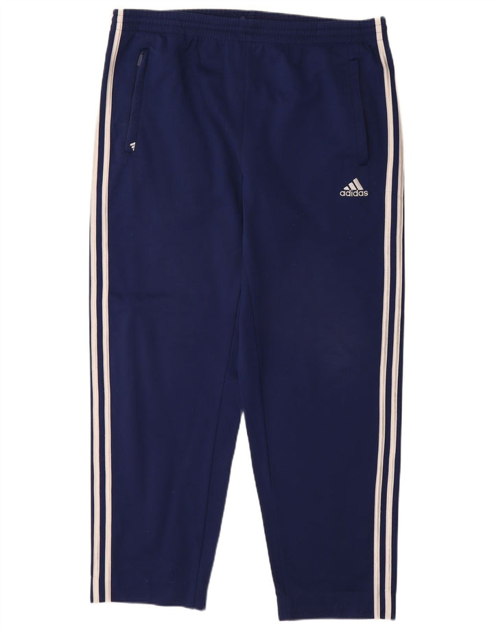Ανδρική φόρμα Adidas Παντελόνι UK 40/42 Medium Navy Blue Polyester