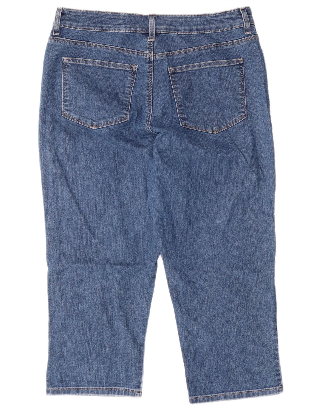 LEE Γυναικεία Κλασική Εφαρμογή Κάπρι Τζιν US 16 2XL W34 L22 Μπλε βαμβακερό