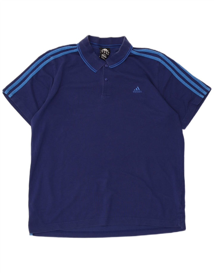 Ανδρικό πουκάμισο ADIDAS Clima 365 Polo XL Navy Blue Βαμβακερό
