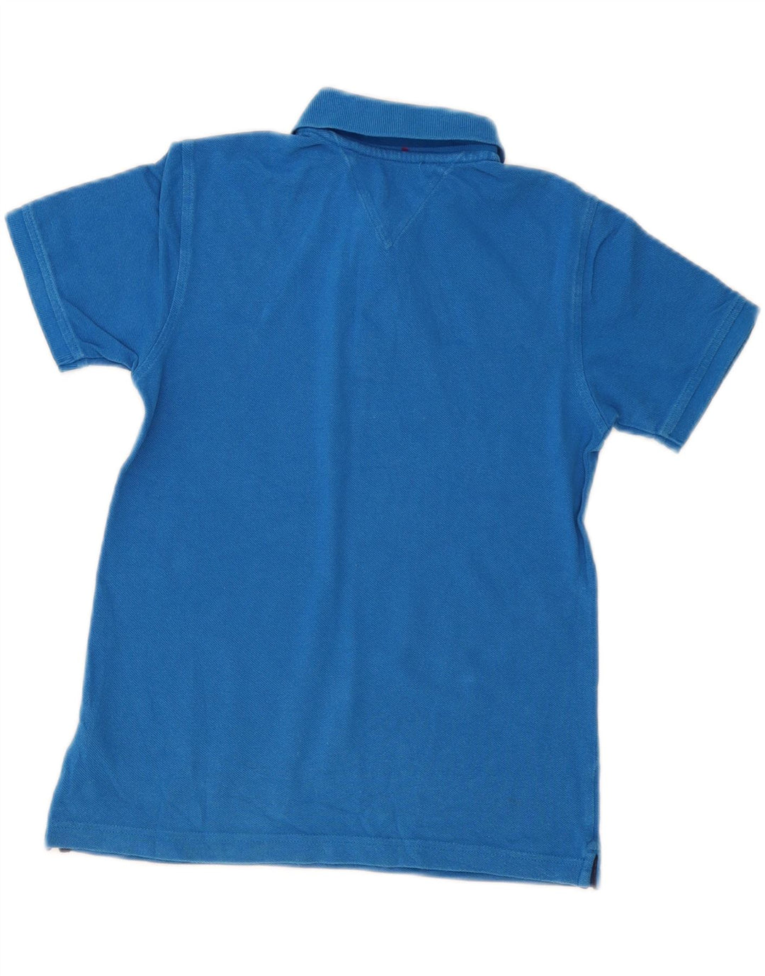 Tommy Hilfiger Boys Polo πουκάμισο 8-9 ετών Μεσαίο μπλε βαμβακερό